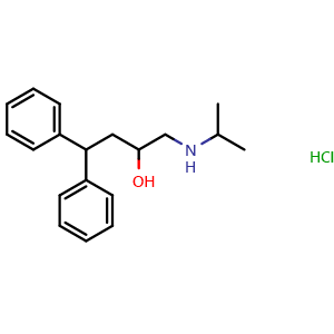 Chemical structure of Drobuline hydrochloride , CAS 68162-52-7, AChemBlock Y226083