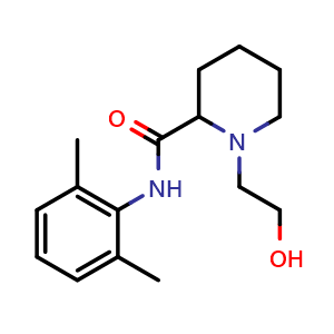 Chemical structure of Droxicainide , CAS 78289-26-6, AChemBlock Y226084