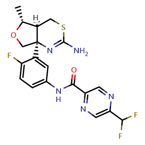 Chemical structure of Elenbecestat , CAS 1388651-30-6, AChemBlock Y226106