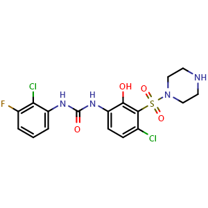 Chemical structure of Elubrixin , CAS 688763-64-6, AChemBlock Y226109