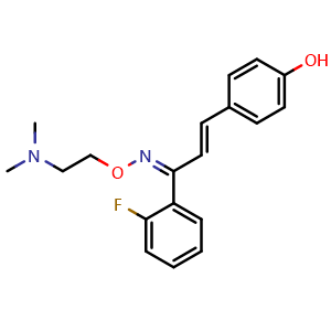 Chemical structure of Eplivanserin , CAS 130579-75-8, AChemBlock Y226119
