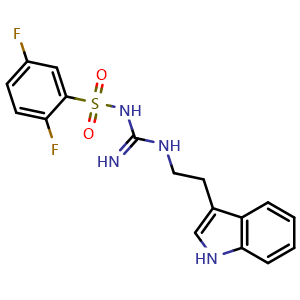 Chemical structure of ERAP1-IN-1 , CAS 865273-97-8, AChemBlock Y226121