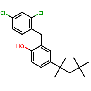 Chemical structure of Clofoctol , CAS 37693-01-9, AChemBlock Y226141