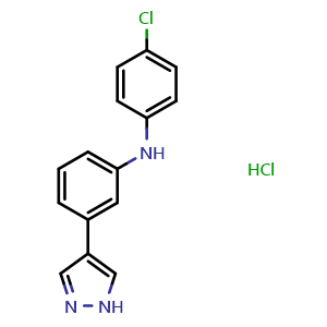 Chemical structure of GKI-1 hydrochloride , AChemBlock Y226155