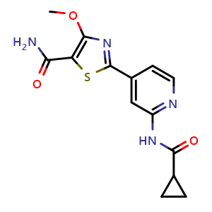 Chemical structure of GSK-3 inhibitor 2 , CAS 1702428-31-6, AChemBlock Y226160