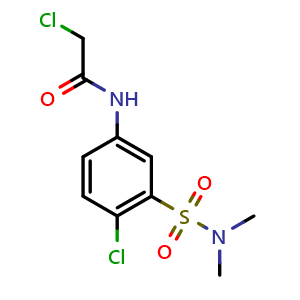 Chemical structure of GSTO1-IN-1 , CAS 568544-03-6, AChemBlock Y226165