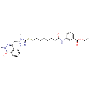 Chemical structure of IL-15-IN-1 , CAS 1831830-20-6, AChemBlock Y226178