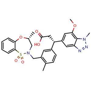 Chemical structure of KI696 , CAS 1799974-70-1, AChemBlock Y226192