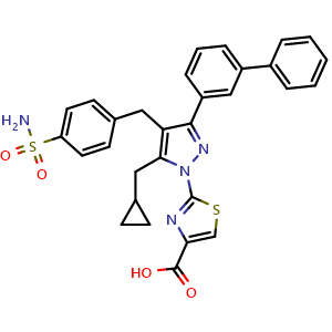 Chemical structure of LDH-IN-1 , CAS 1964515-43-2, AChemBlock Y226197