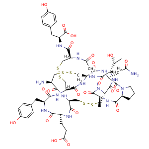 Chemical structure of Linaclotide , CAS 851199-59-2, AChemBlock Y226203