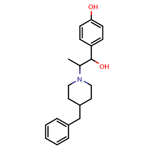 Chemical structure of Ifenprodil , CAS 23210-56-2, AChemBlock Y226204
