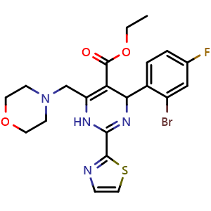 Chemical structure of Morphothiadin , CAS 1092970-12-1, AChemBlock Y226230