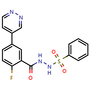 Chemical structure of MOZ-IN-2 , CAS 2055397-88-9, AChemBlock Y226231
