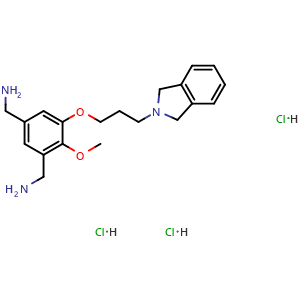 Chemical structure of MS31 trihydrochloride , AChemBlock Y226234