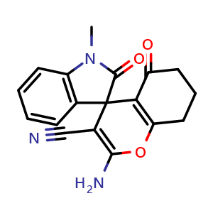 Chemical structure of MuRF1-IN-1 , CAS 445222-91-3, AChemBlock Y226236
