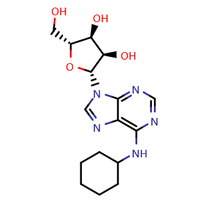 Chemical structure of N6-Cyclohexyladenosine , CAS 36396-99-3, AChemBlock Y226240