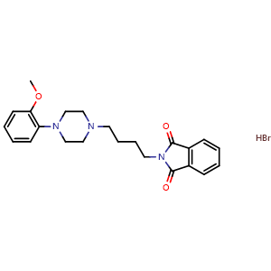 Chemical structure of NAN-190 hydrobromide , CAS 115338-32-4, AChemBlock Y226244