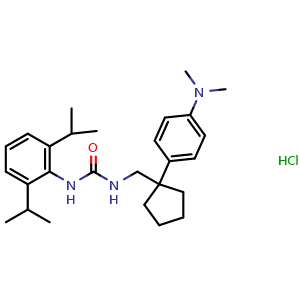 Chemical structure of Nevanimibe hydrochloride , CAS 133825-81-7, AChemBlock Y226253
