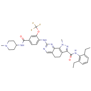 Chemical structure of NMS-P715 , CAS 1202055-32-0, AChemBlock Y226258