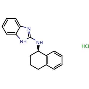 Chemical structure of NS8593 hydrochloride , CAS 875755-24-1, AChemBlock Y226265