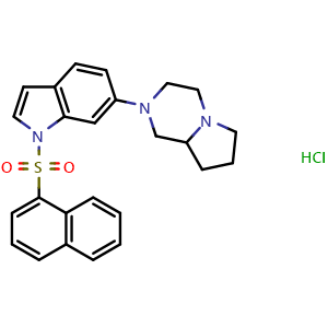 Chemical structure of NPS ALX Compound 4a hydrochloride , AChemBlock Y226267