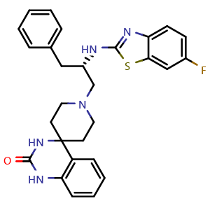 Chemical structure of NVS-ZP7-4 , CAS 2349367-89-9, AChemBlock Y226275