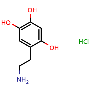 Chemical structure of Oxidopamine hydrochloride , CAS 28094-15-7, AChemBlock Y226285