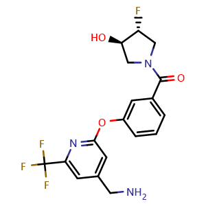 Chemical structure of Lenumlostat , CAS 2098884-52-5, AChemBlock Y226287