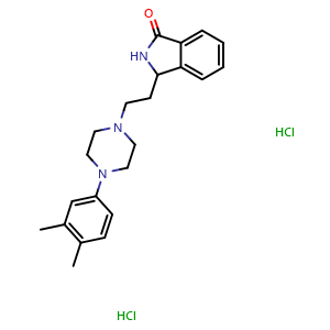 Chemical structure of PD 168568 dihydrochloride , CAS 1782532-06-2, AChemBlock Y226290