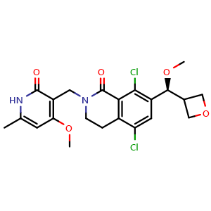Chemical structure of PF-06821497 , CAS 1844849-10-0, AChemBlock Y226300