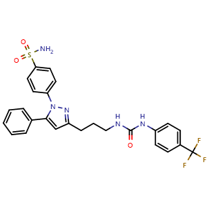 Chemical structure of PTUPB , CAS 1287761-01-6, AChemBlock Y226324