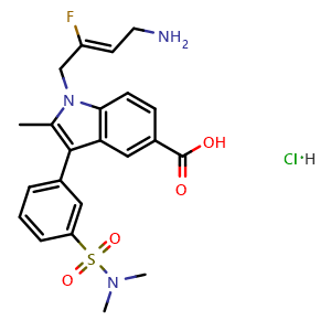 Chemical structure of PXS-5120A , CAS 2125955-70-4, AChemBlock Y226325