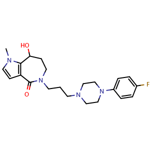 Chemical structure of 5-HT2 antagonist 1 , CAS 191592-09-3, AChemBlock Y226328