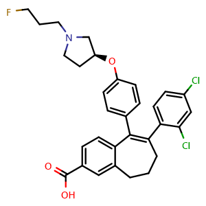 Chemical structure of Amcenestrant , CAS 2114339-57-8, AChemBlock Y226356