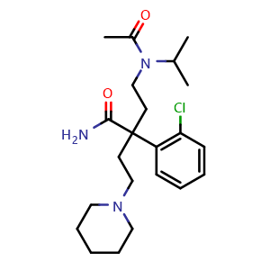 Chemical structure of Bidisomide , CAS 116078-65-0, AChemBlock Y226362