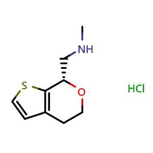 Chemical structure of SEP-363856 hydrochloride , CAS 1310422-41-3, AChemBlock Y226369