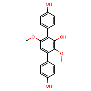 Chemical structure of Terphenyllin , CAS 52452-60-5, AChemBlock Y226399
