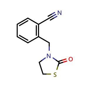 Chemical structure of Thiazolidinone-Derivatives-1 , CAS 136272-75-8, AChemBlock Y226400