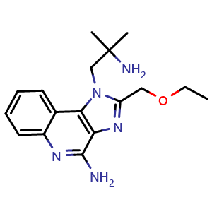 Chemical structure of TLR7/8 agonist 3 , CAS 642473-95-8, AChemBlock Y226403