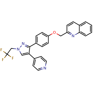 Chemical structure of TP-10 , CAS 898563-00-3, AChemBlock Y226407