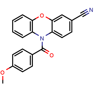 Chemical structure of Tubulin inhibitor 8 , CAS 1309925-39-0, AChemBlock Y226412