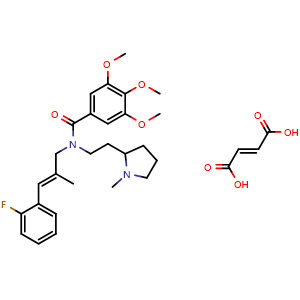 Chemical structure of VUF11207 fumarate , CAS 1785665-61-3, AChemBlock Y226432