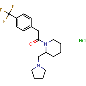 Chemical structure of ZT 52656A hydrochloride , CAS 115730-24-0, AChemBlock Y226447
