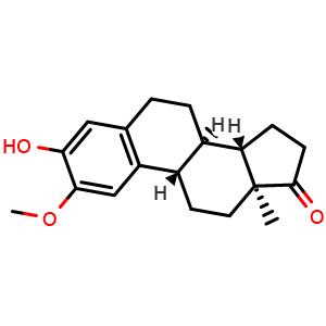 Chemical structure of 2-Methoxyestrone , CAS 362-08-3, AChemBlock Y226456