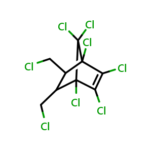 Chemical structure of Alodan , CAS 2550-75-6, AChemBlock Y226493
