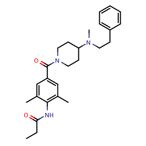Chemical structure of OPC-28326 , CAS 167626-17-7, AChemBlock Y226495