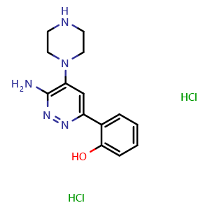 Chemical structure of SMARCA-BD ligand 1 for Protac dihydrochloride , CAS 2369053-68-7, AChemBlock Y226502