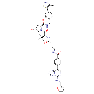 Chemical structure of UNC6852 , CAS 2688842-08-0, AChemBlock Y226507