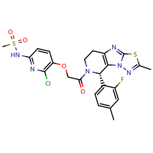 Chemical structure of ACT-678689 , CAS 1783256-96-1, AChemBlock Y226526