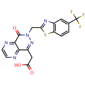 Chemical structure of Aldose reductase-IN-1 , CAS 1355612-71-3, AChemBlock Y226533